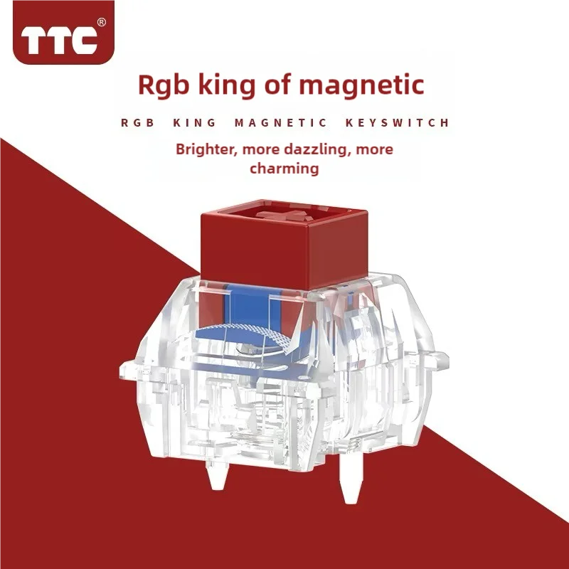 TTC Magneto Switch RGB Version TTC RGB King of Magnetic Switches, GAMING,WOOTING,KOMTTC
